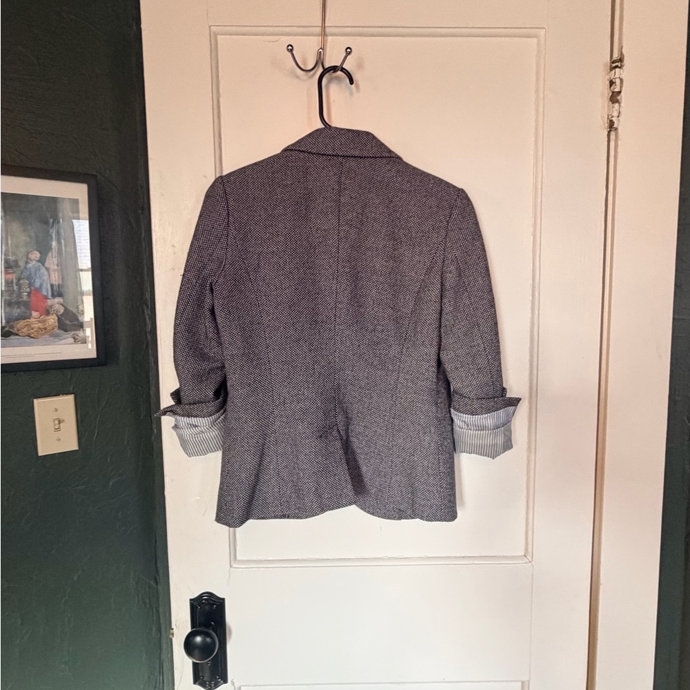 Merona Women's Gray Blazer - Picture 3 of 6